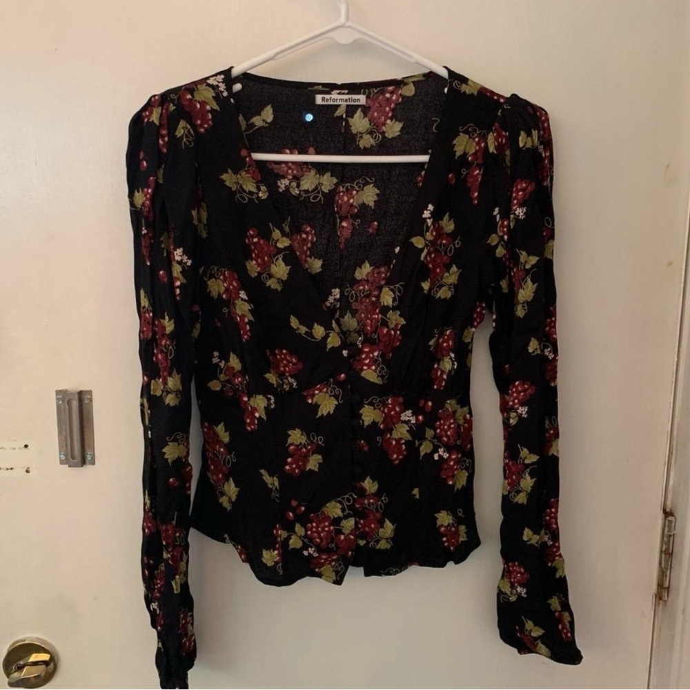 Reformation Nell Blouse